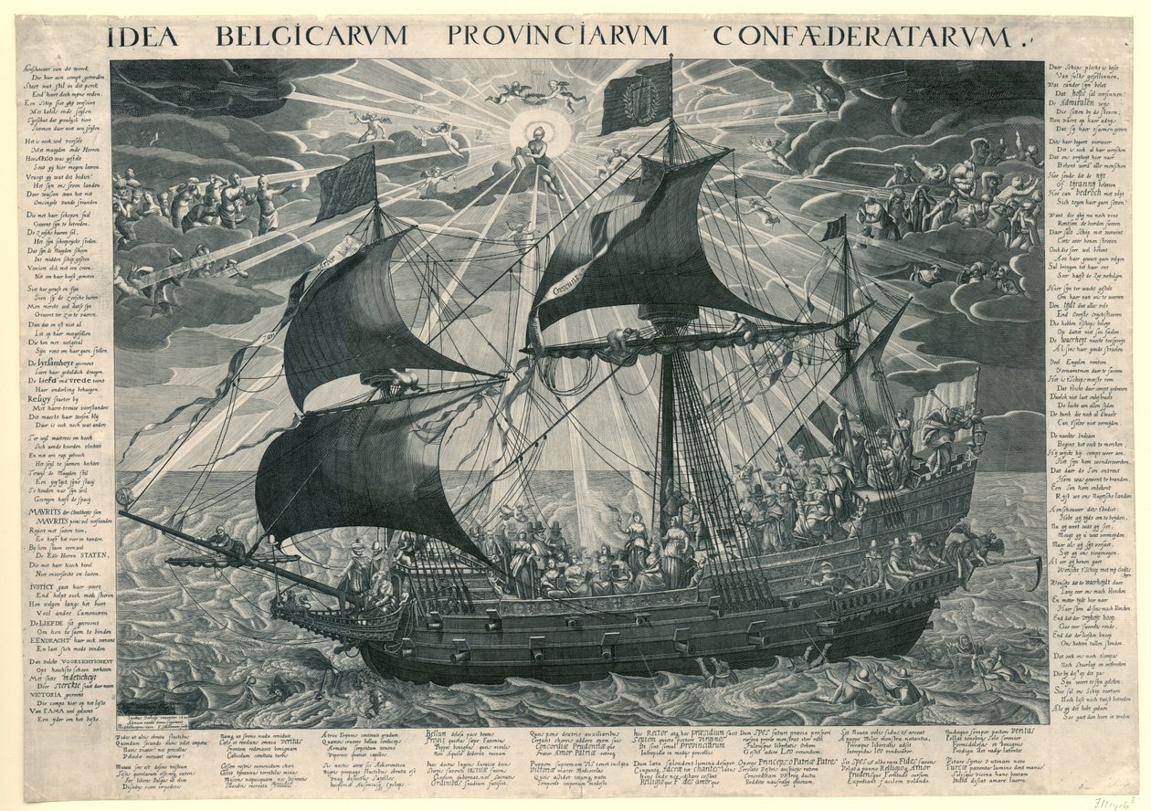 Het Schip van Staat, 1620 door François Schillemans