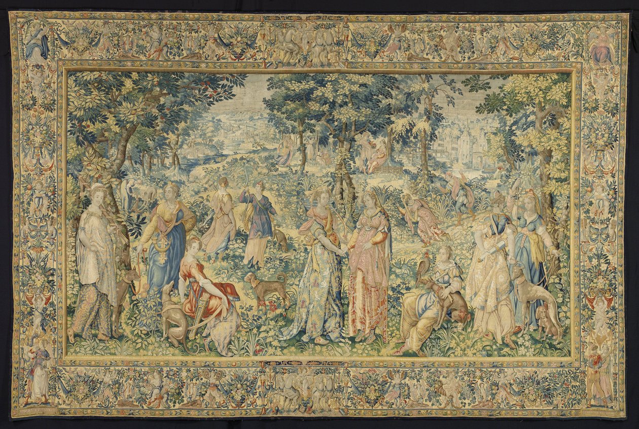 Cephalus en Procris door François Spiering (workshop of)