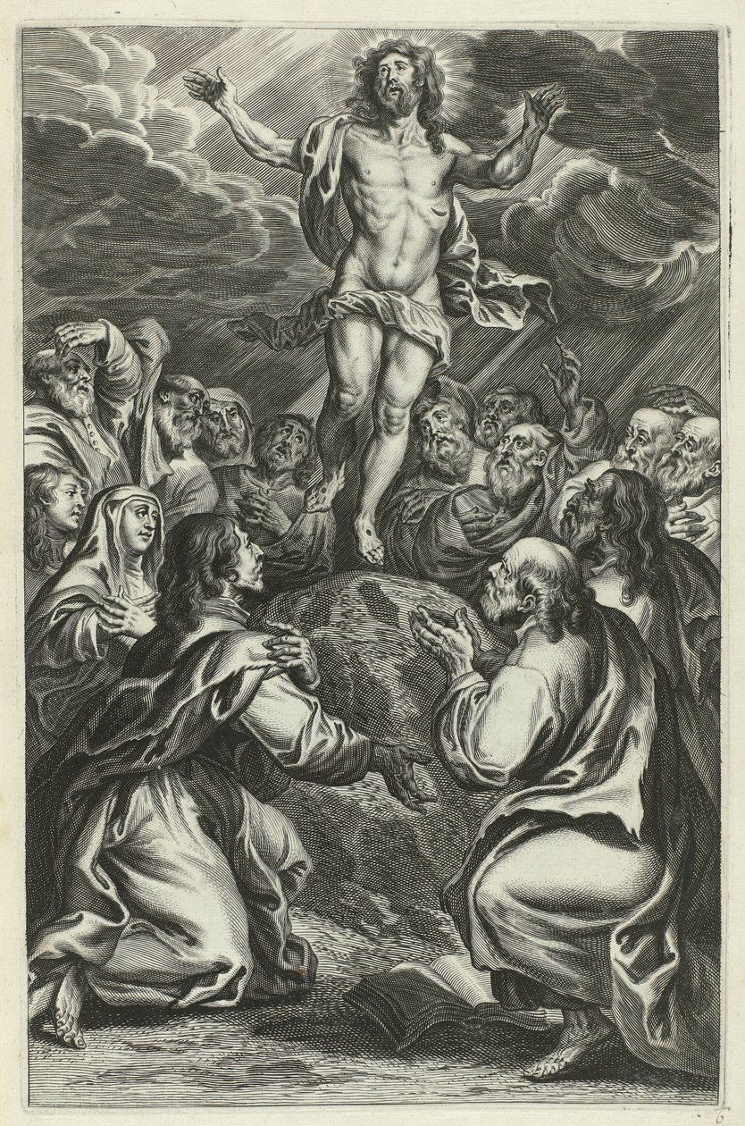 Hemelvaart van Christus door François Stuerhelt (possibly)