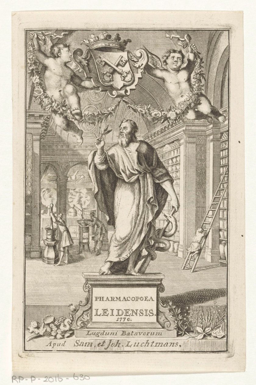 Asclepius door François van Bleyswijck