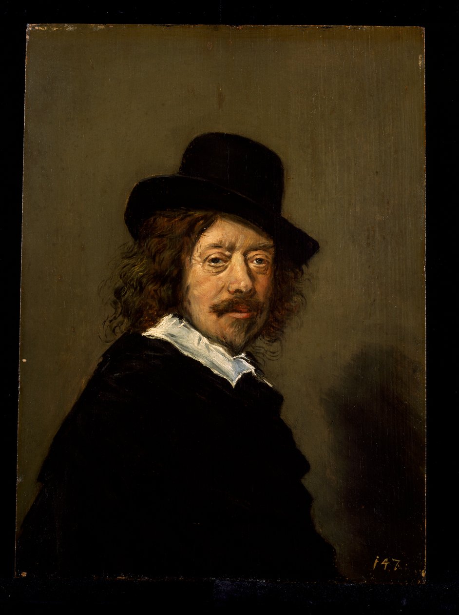 Portret van de kunstenaar, c.1650 door Frans (after) Hals