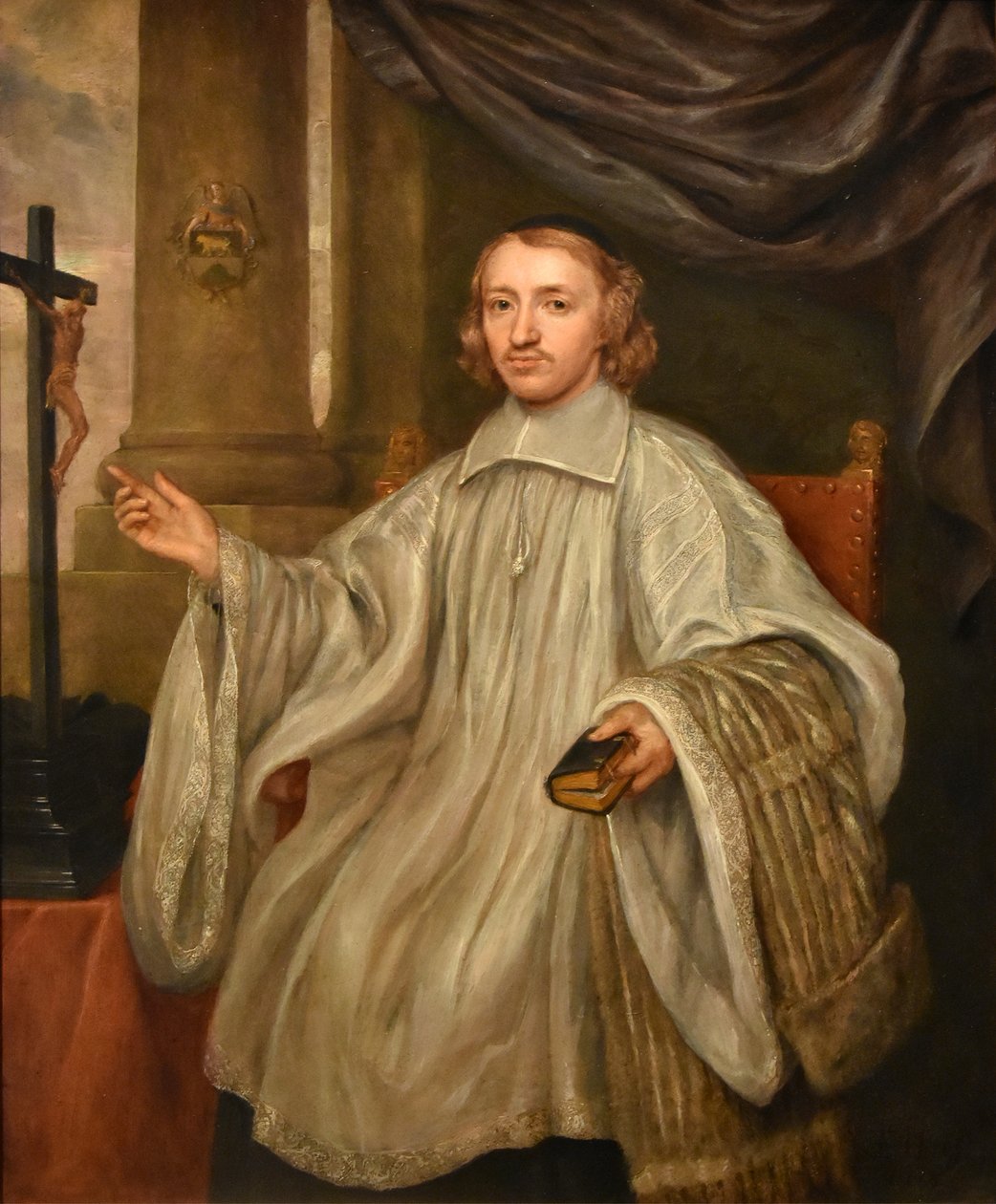 Frans Denys (ca.1610-1670) Portret van een geestelijke TPF 3-09-2019 12-18-39 door Frans Denys
