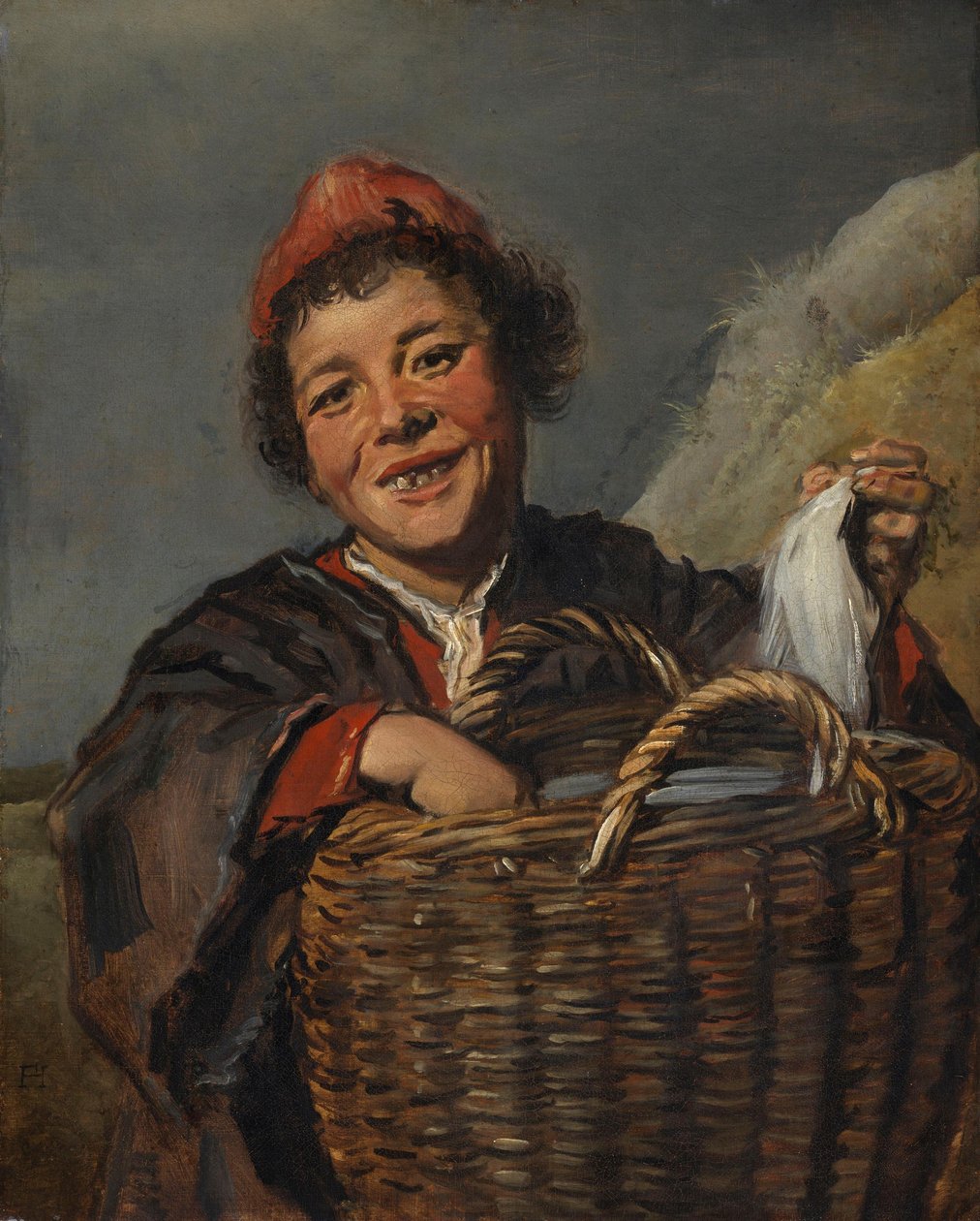 Een vissersjongen door Frans Hals