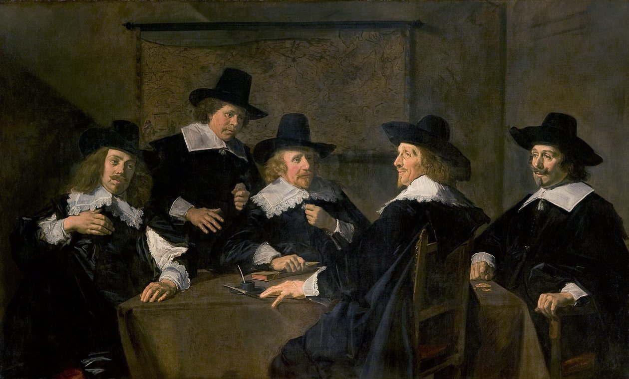 Alternatieve titel(s):  

Regenten van het St. Elisabeths Gasthuis te Haarlem.[1] door Frans Hals
