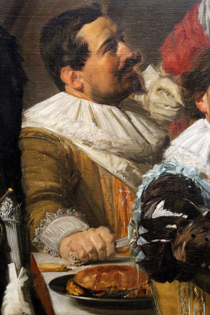 Banket van de officieren van de St George Burgerwacht door Frans Hals