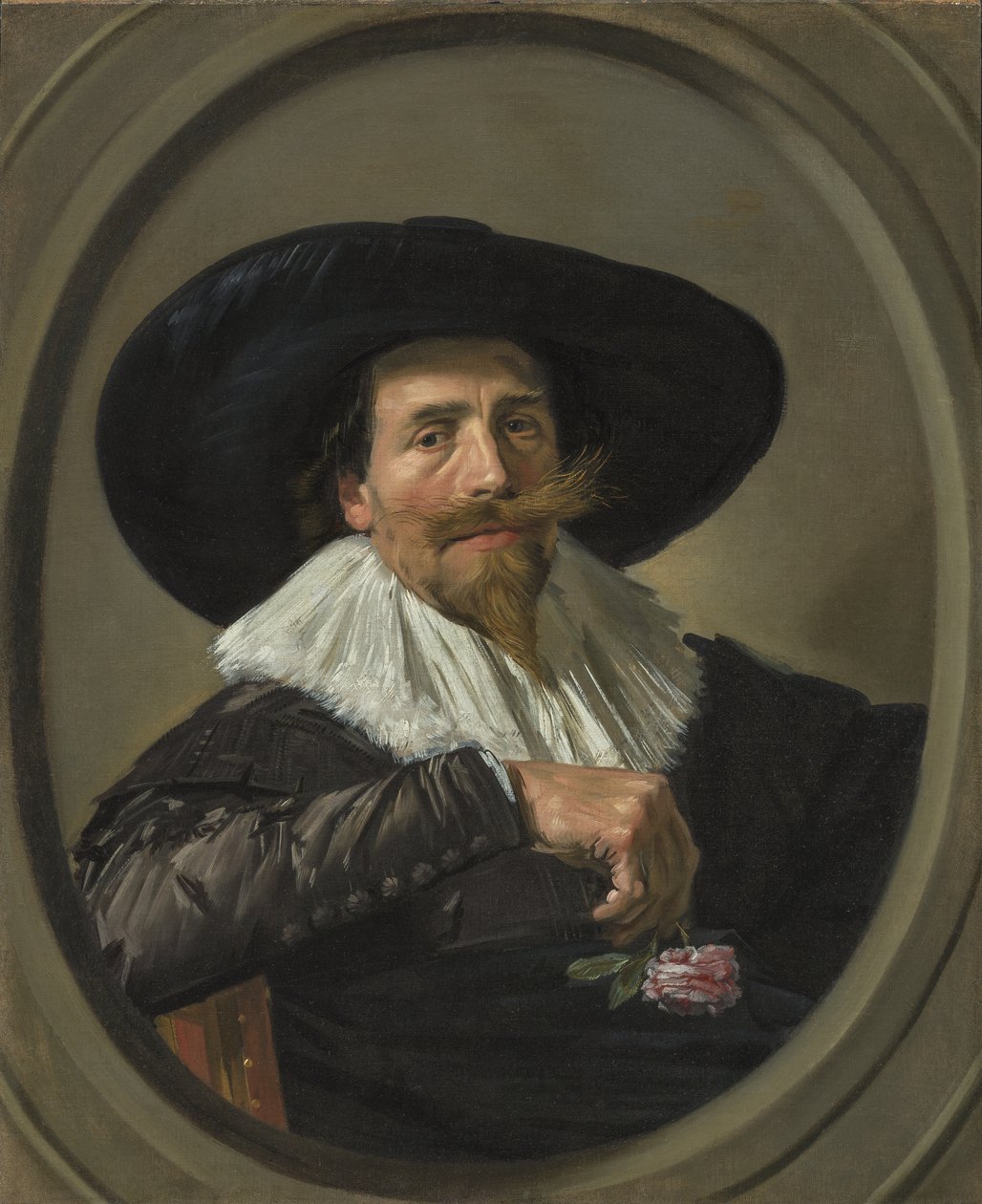 Portret van Pieter Dircksz. Tjarck door Frans Hals