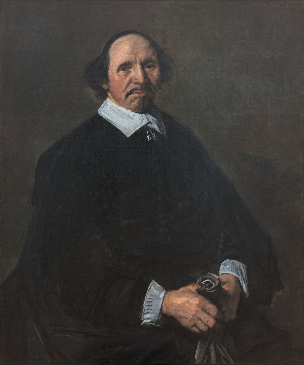 Portret van een man door Frans Hals