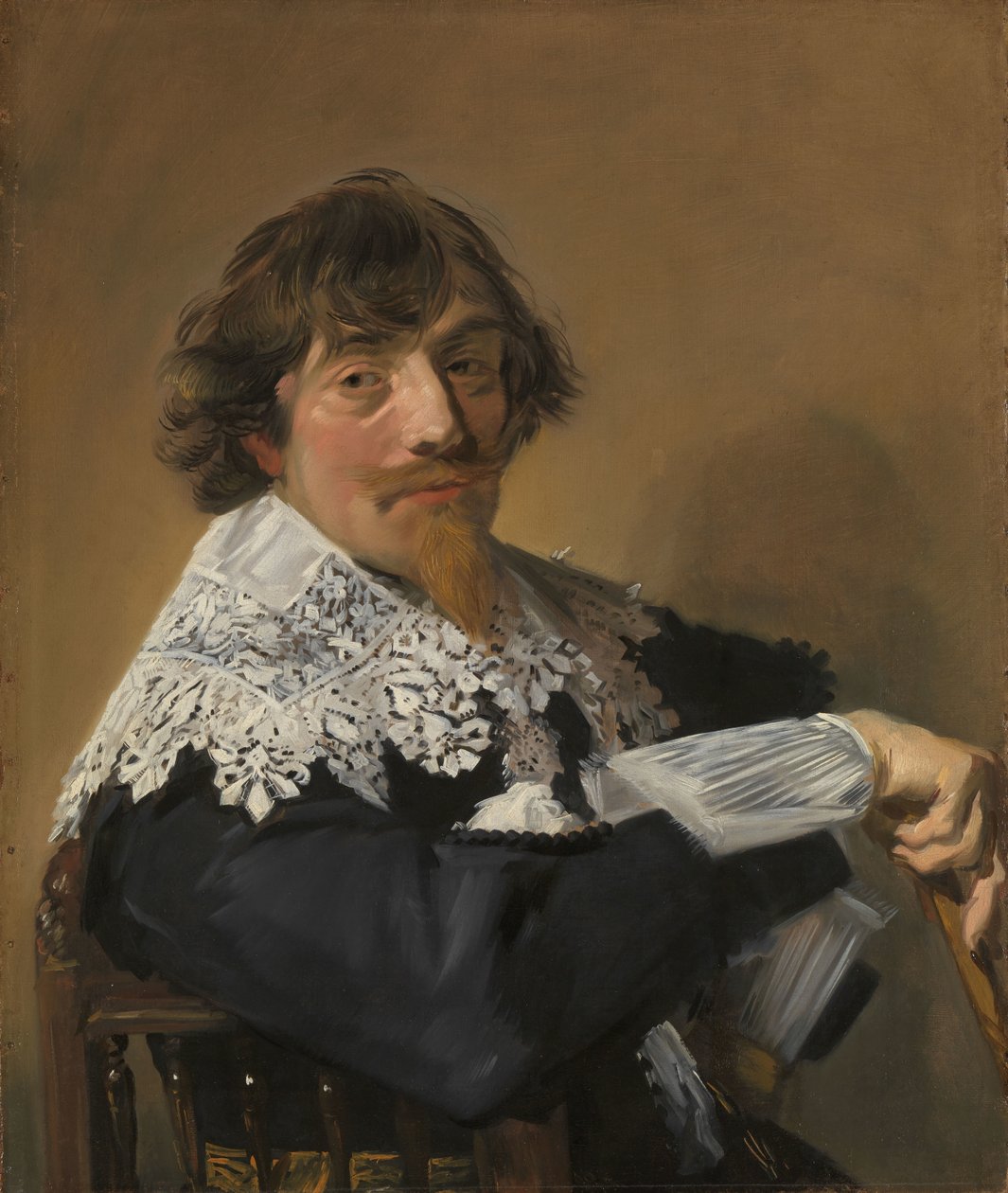 Portret van een Man door Frans Hals