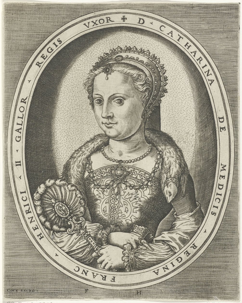 Portret van Catharina de