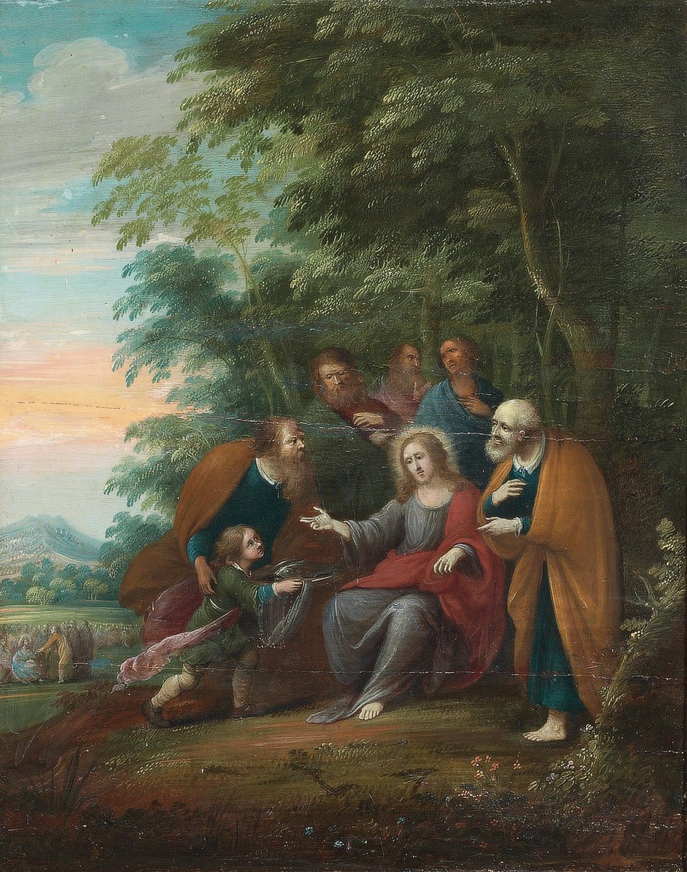 Scènes uit het Leven van Christus en Zijn Leer door Frans III (attr. to) Francken