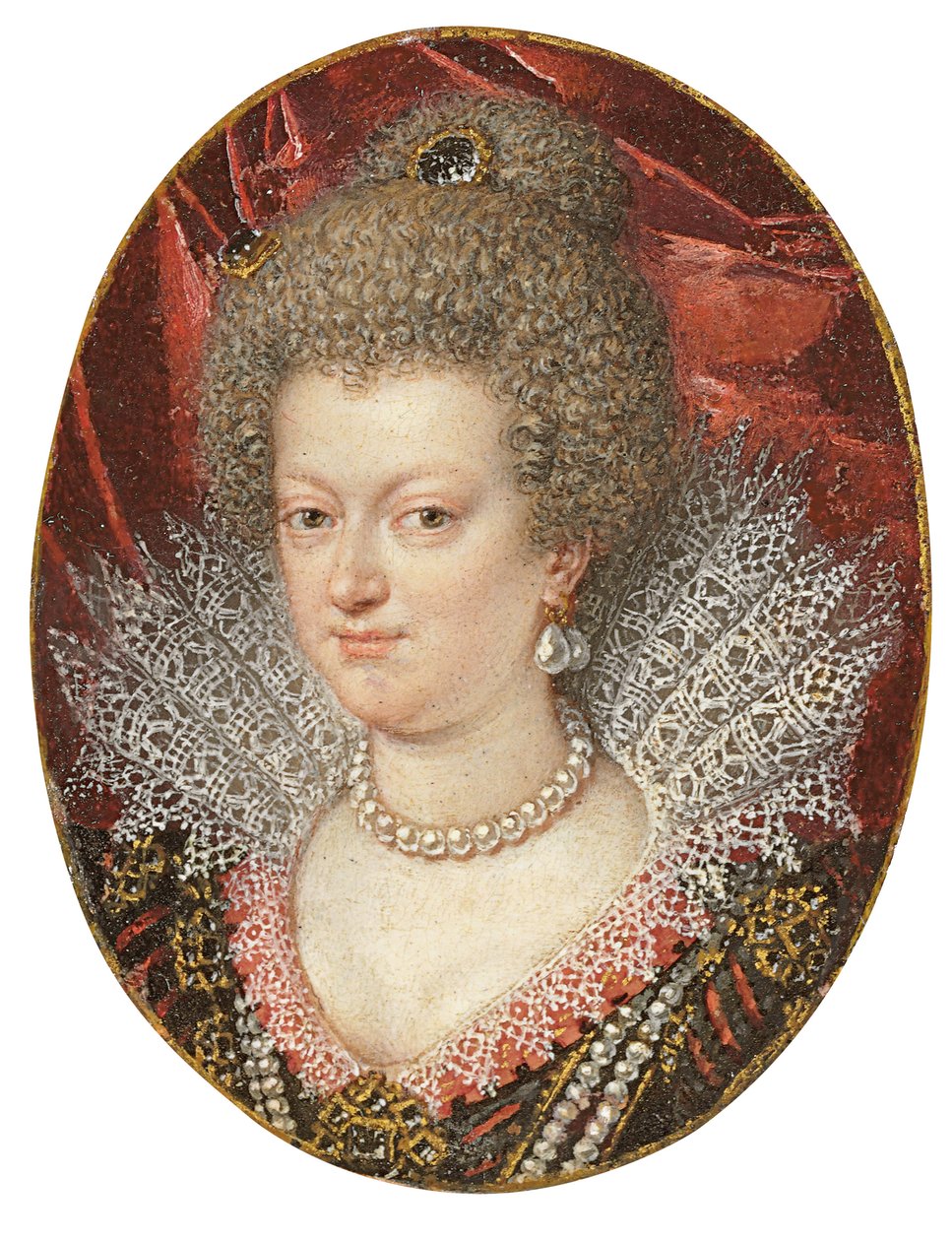 Maria de Medici door Frans II Pourbus