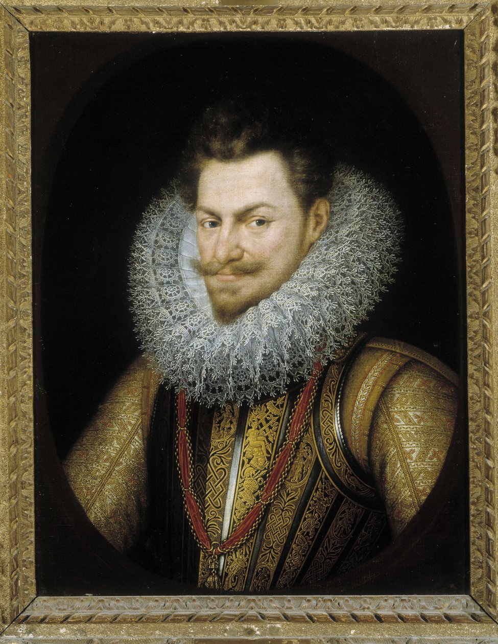 Portret van aartshertog Albert van Oostenrijk, gouverneur van de Nederlanden door Frans II Pourbus