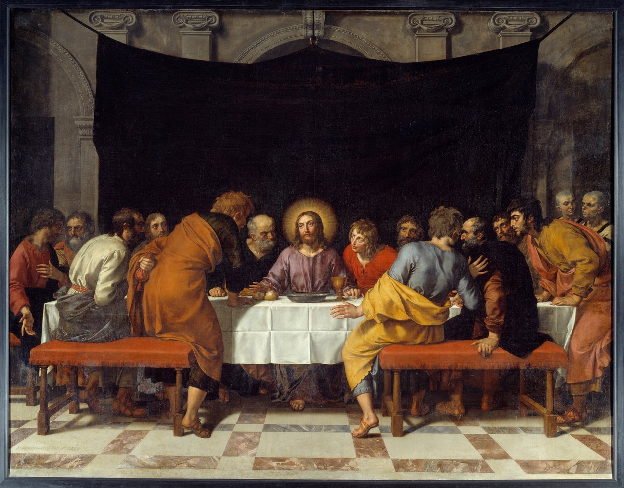 Het Laatste Avondmaal door Frans II Pourbus