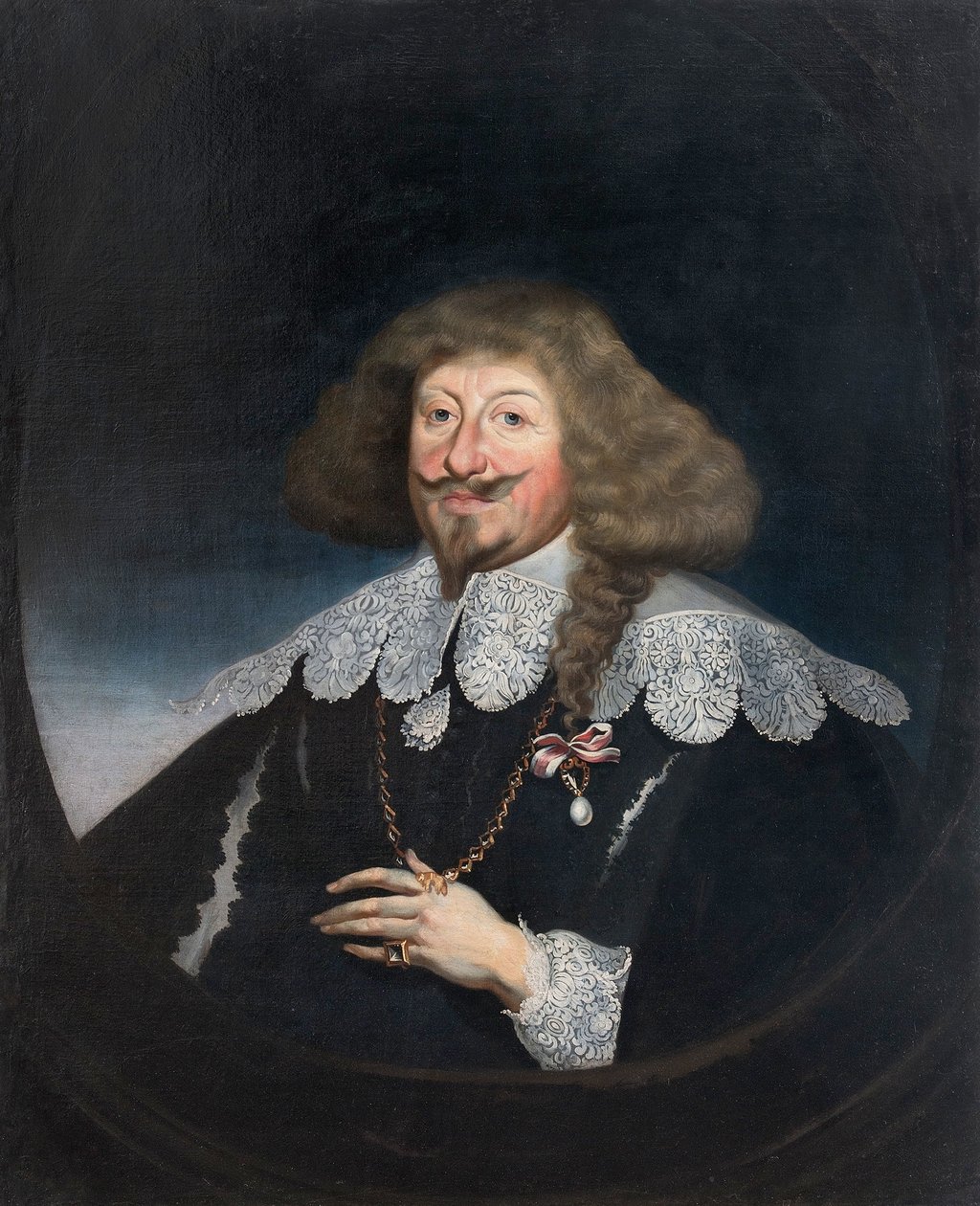 Portret van Ladislaus IV Vasa. door Frans Luycx