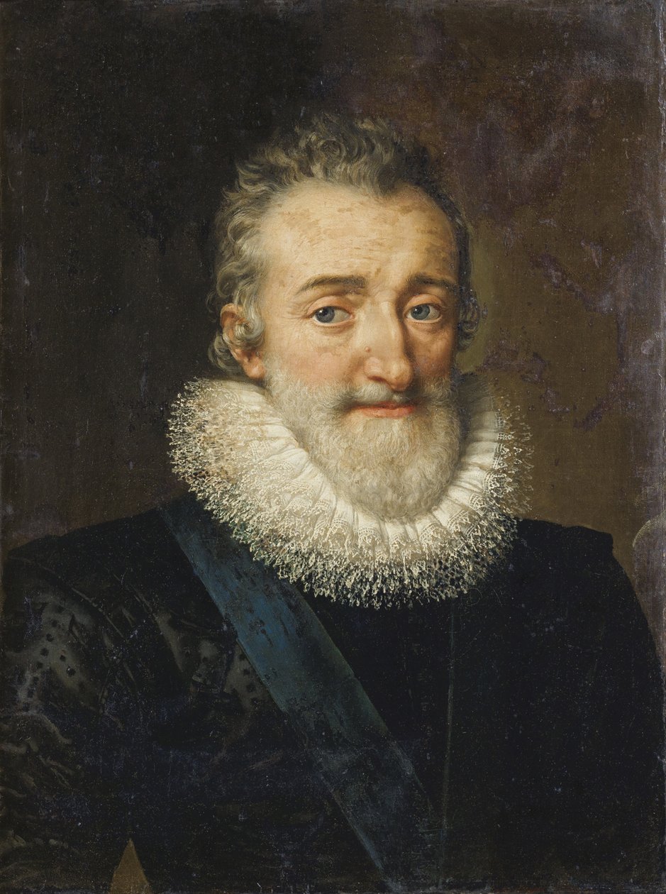 Koning Hendrik IV van Frankrijk, 1610 door Frans Pourbus the Younger