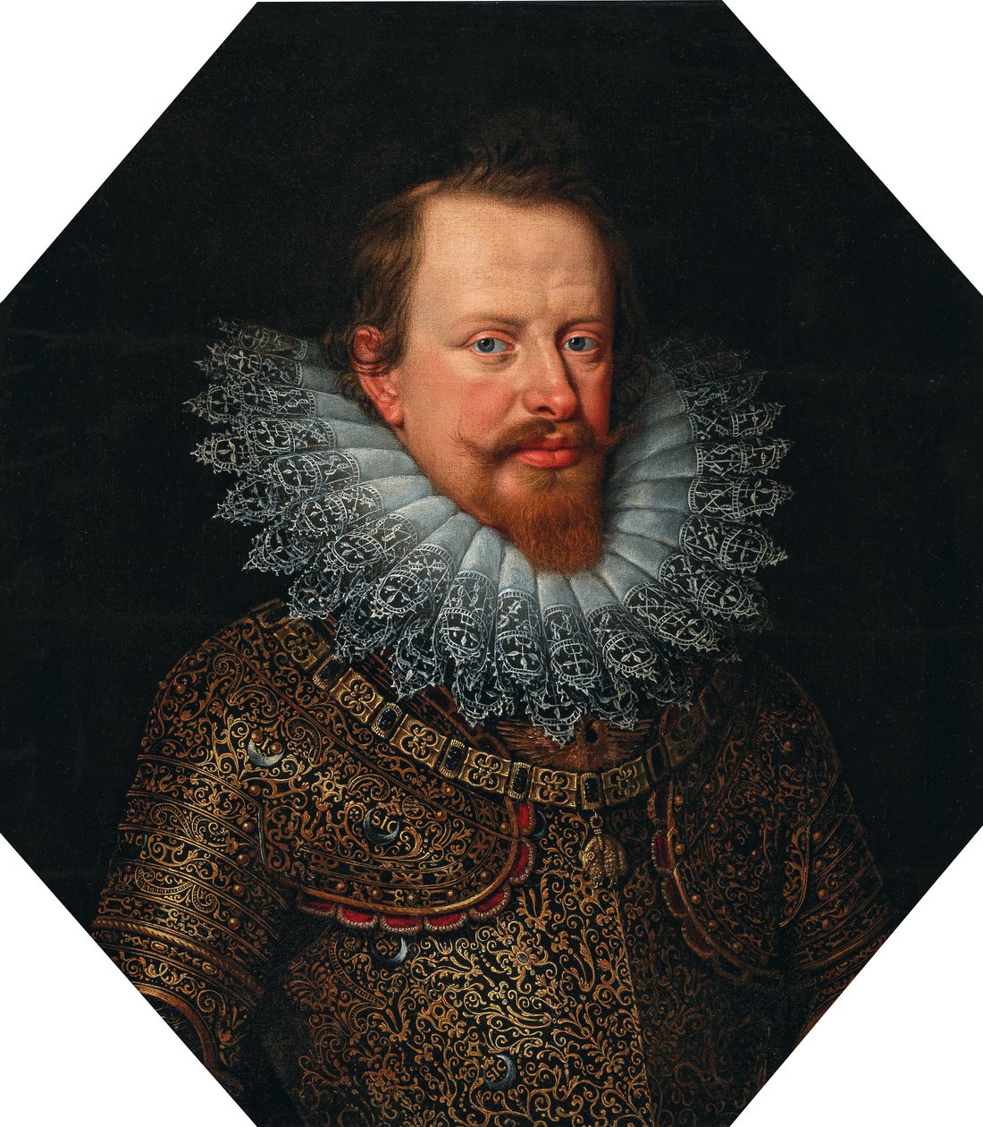 Portret van Vincenzo Gonzaga, hertog van Mantua door Frans Pourbus the Younger