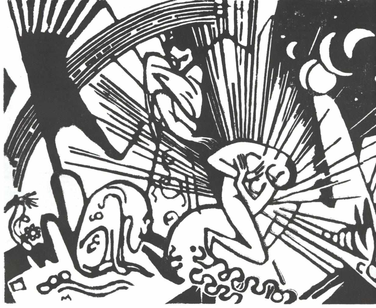 Verzoening door Franz Marc