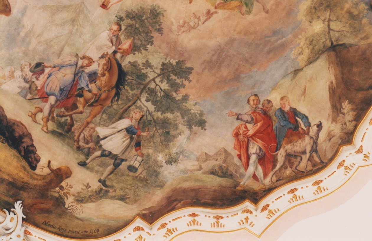 Kerk Maria-Tenhemelopneming (Scheppach) door Franz Martin Kuen