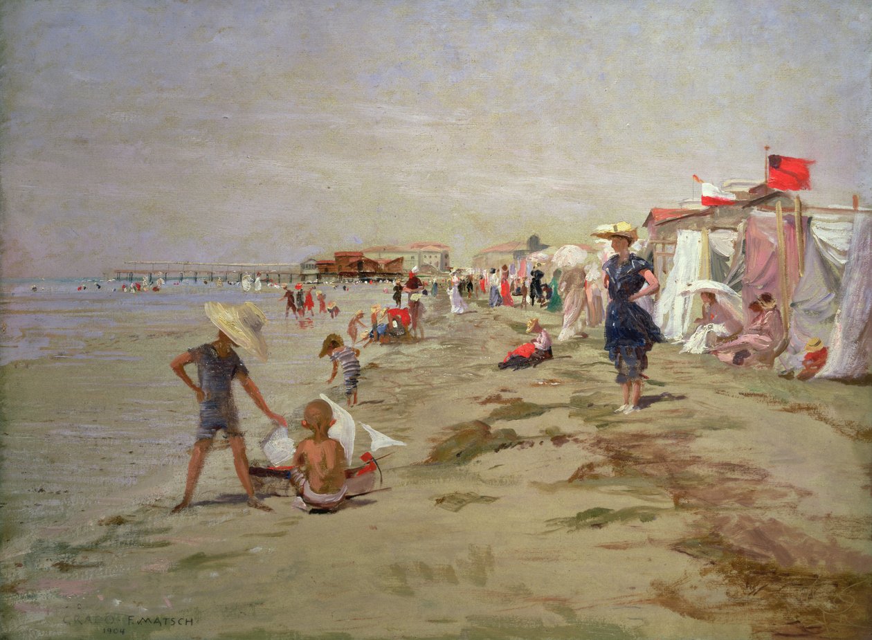 Grado, 1904 door Franz von Matsch