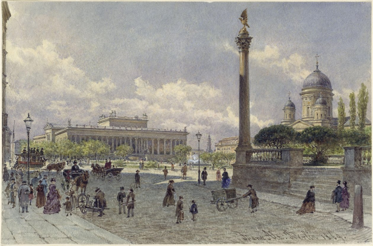 De Lustgarten in Berlijn door Franz Alt
