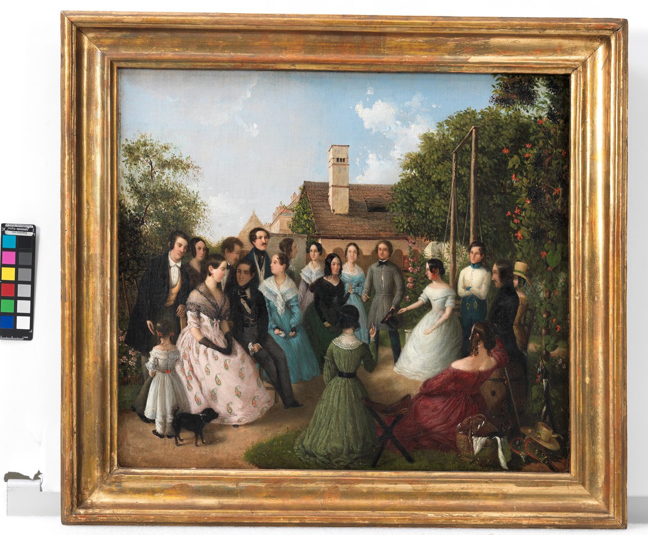 Pandverbeuren van de familie Alt door Franz Alt