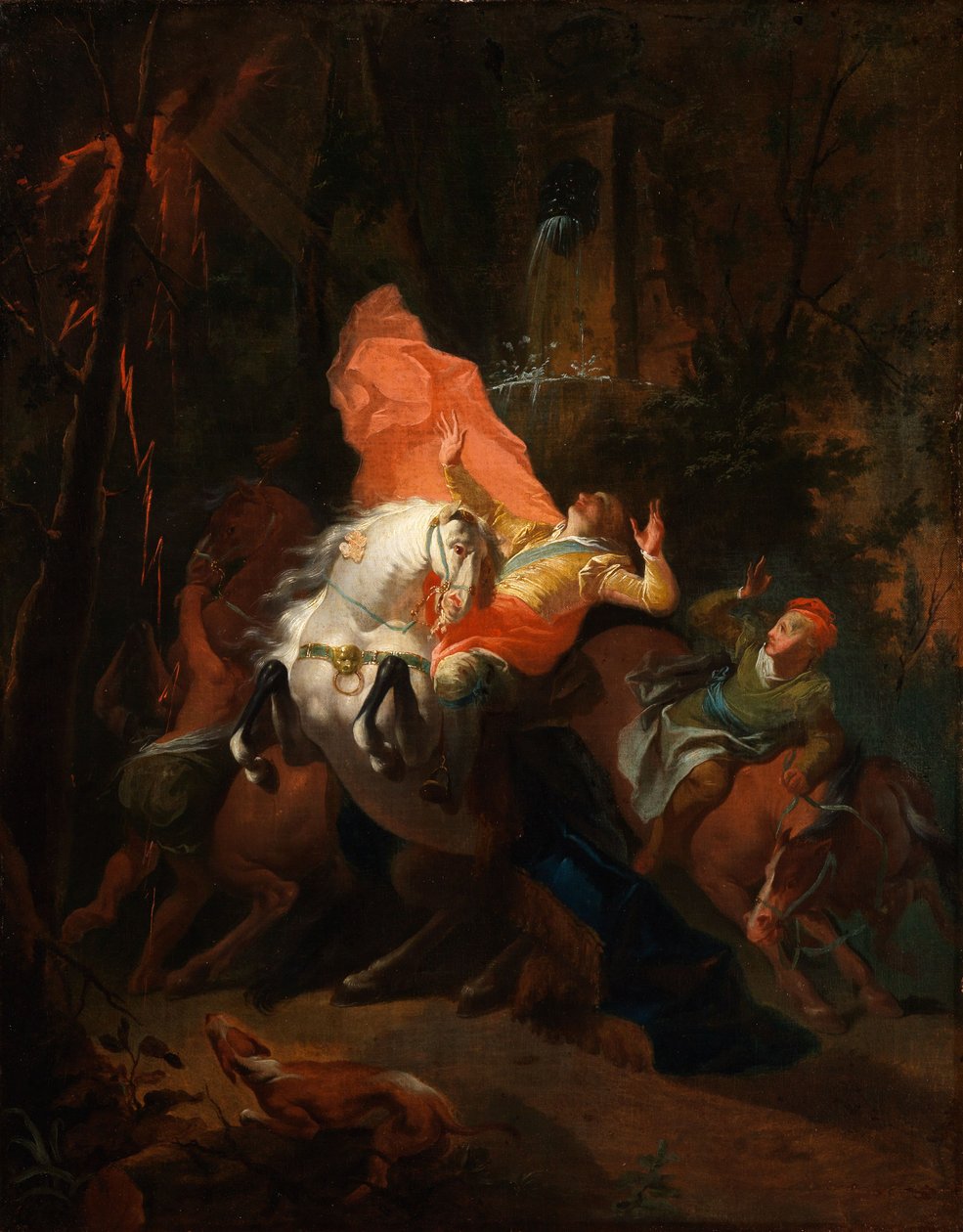 De bekering van de heilige Norbertus door Franz Anton Maulbertsch