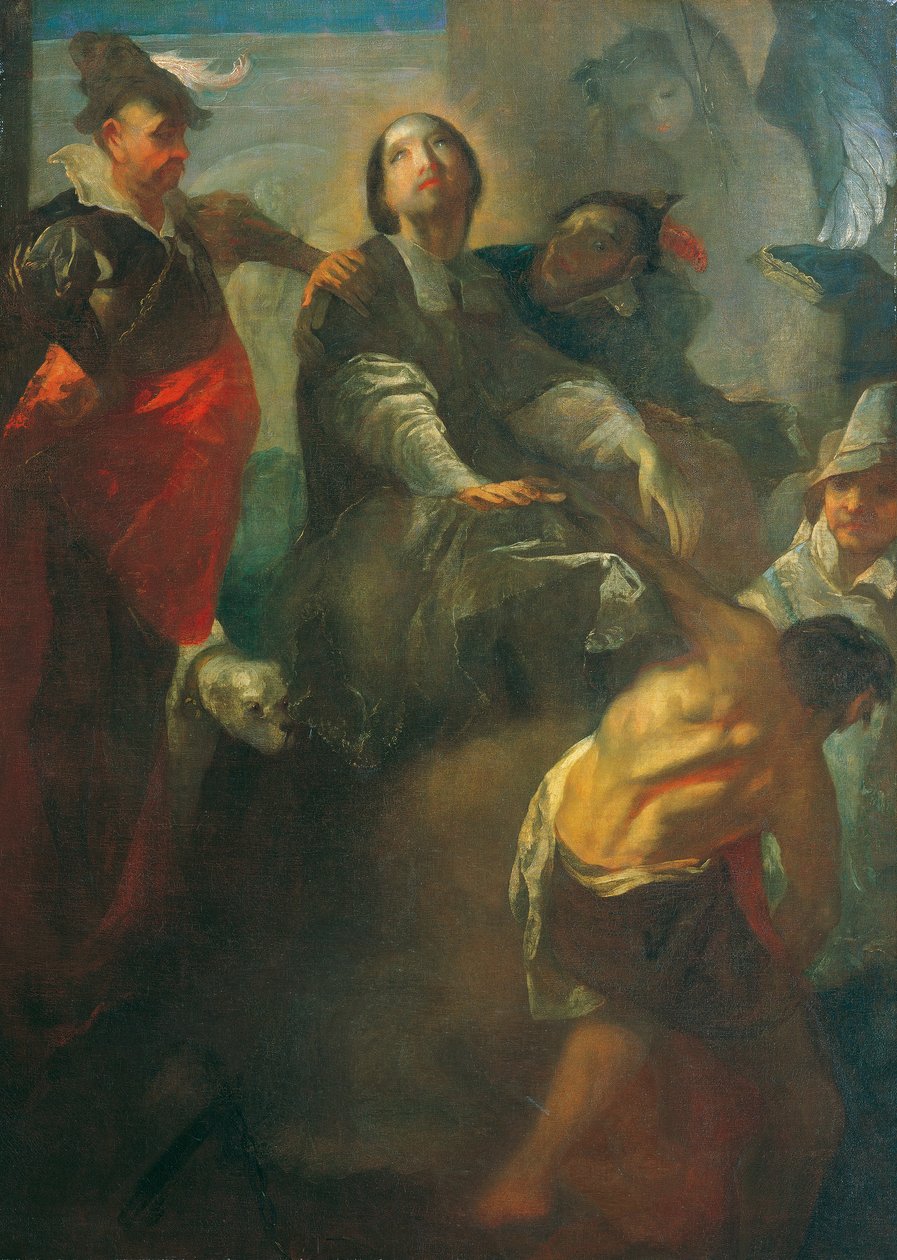 De gevangenneming van de heilige Johannes van Nepomuk door Franz Anton Maulbertsch