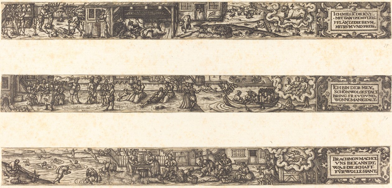Drie maanden door Franz Brun