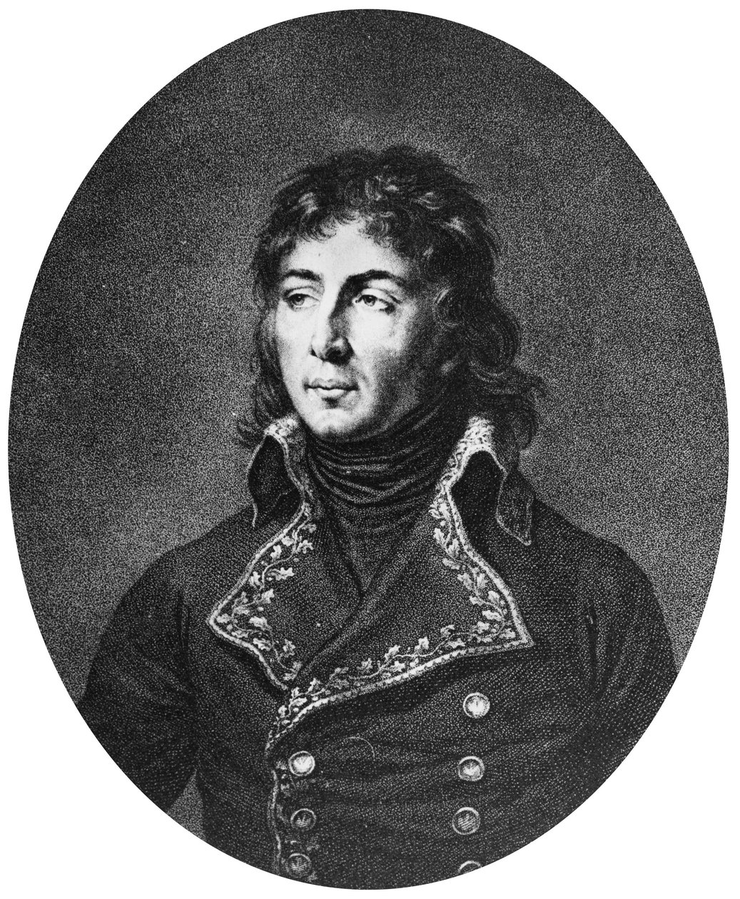 Louis Charles Antoine Desaix aka Desaix de Veygoux (1768-1800) Franse generaal (gravure) door Franz Gabriel (1723 1807) Fiesinger