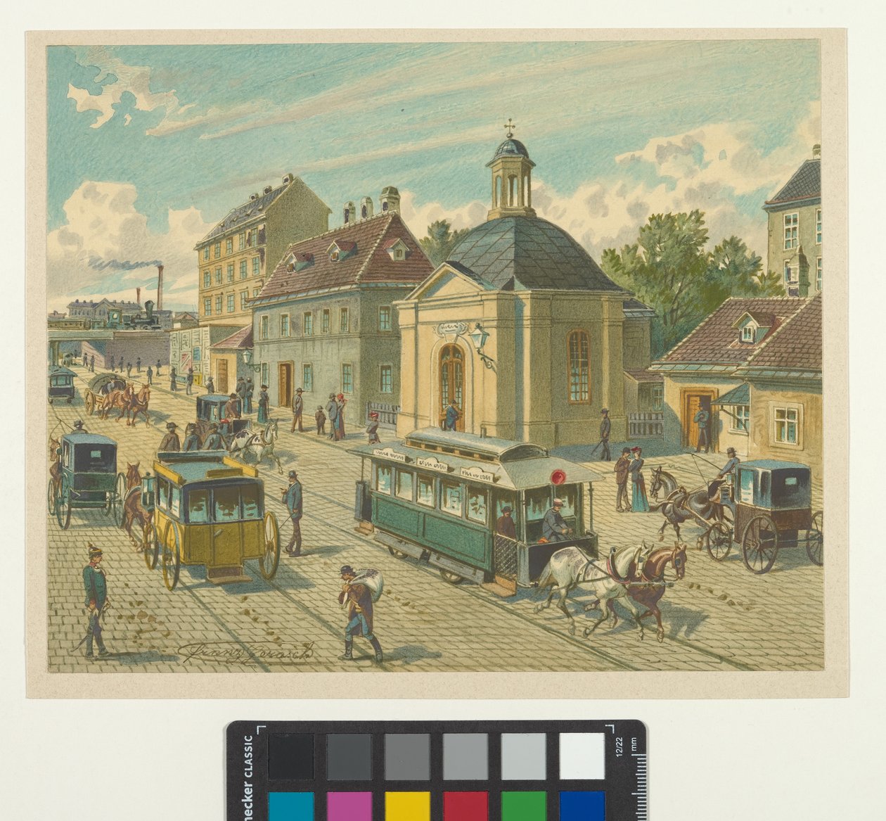 Liniekapel van Favoriten door Franz Gerasch