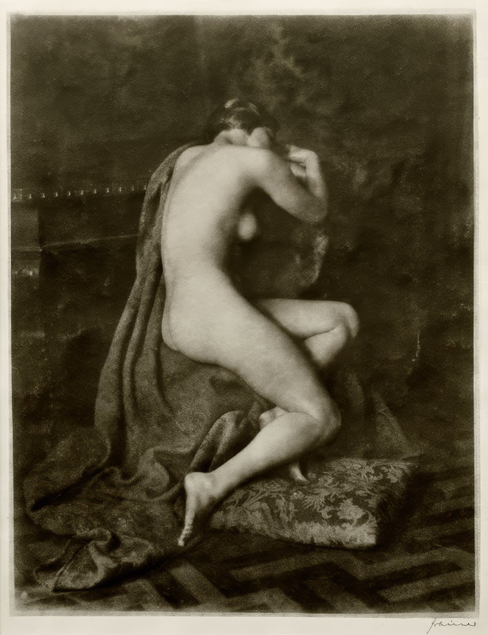 Vrouwelijk naakt, ca. 1925 door Franz Grainer