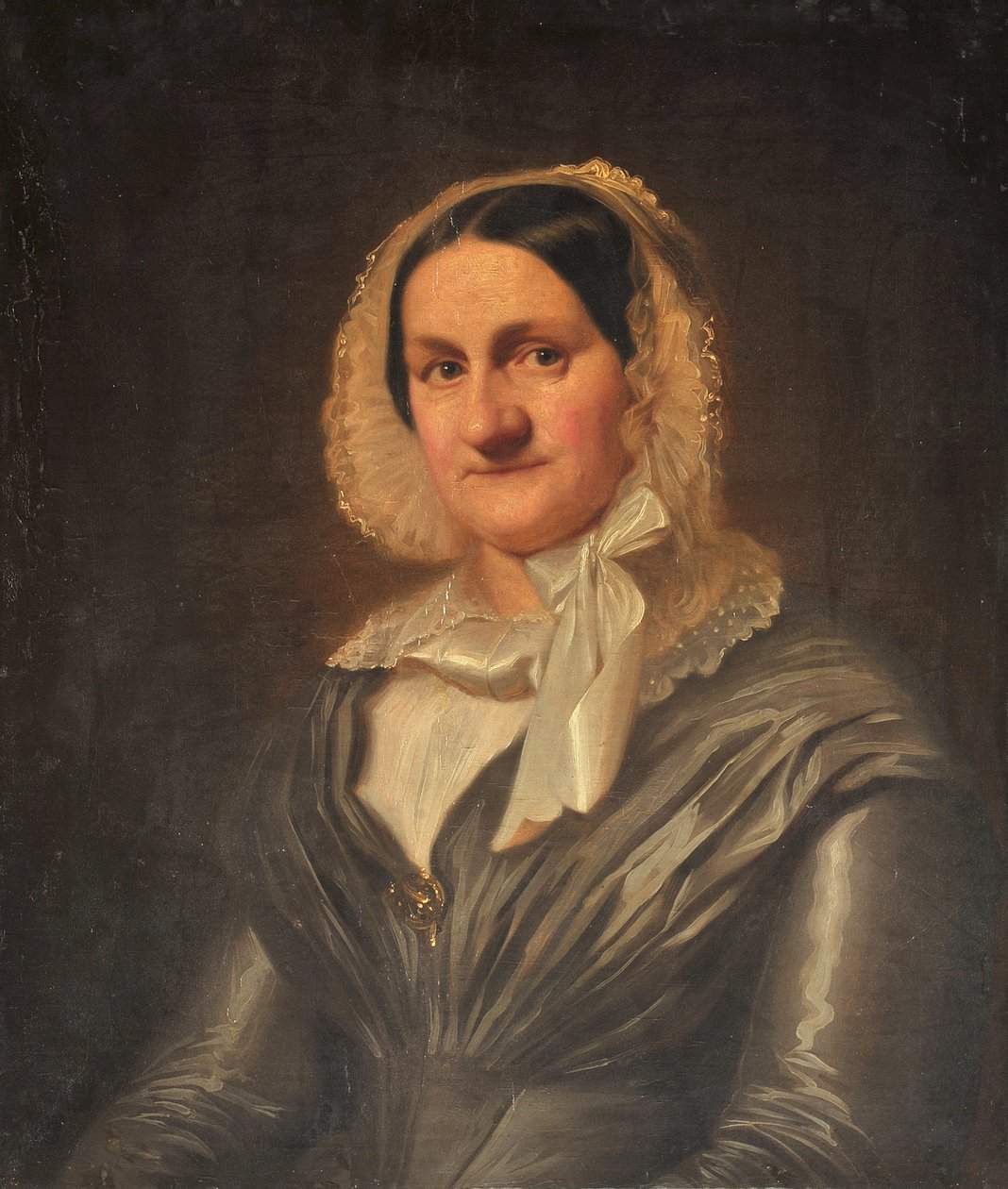 Portret van Auguste Foerster door Franz Krüger