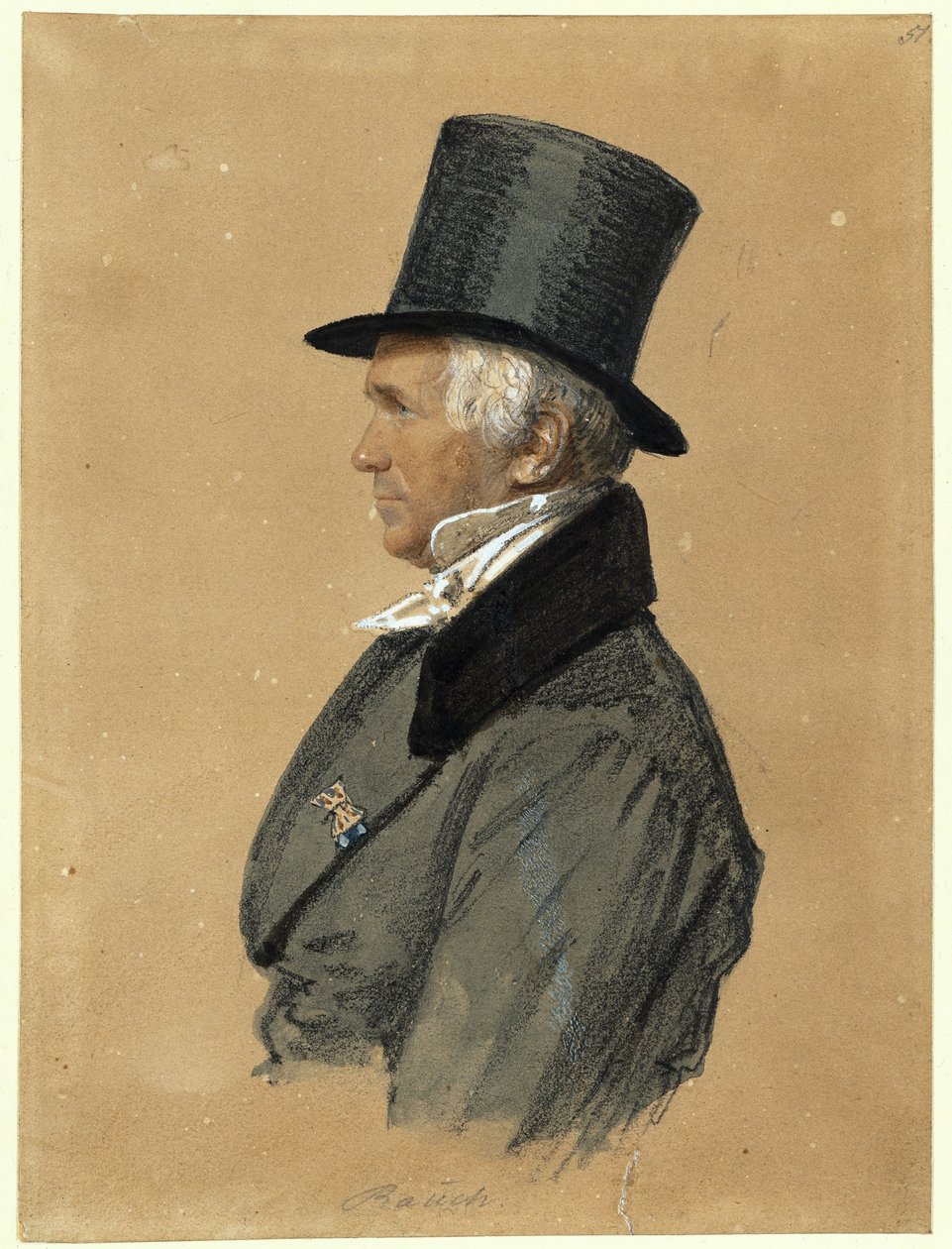 Christian Daniel Rauch door Franz Krüger