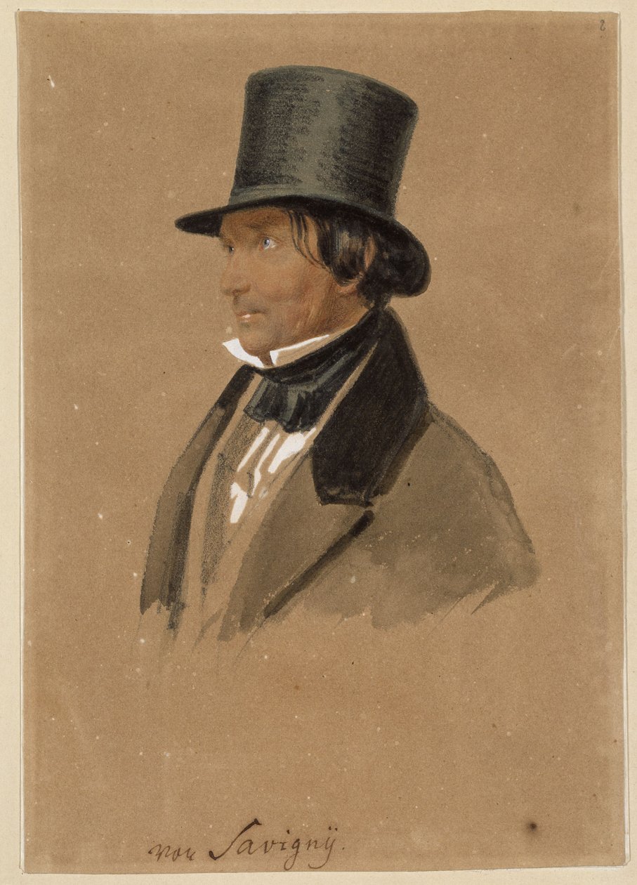 Friedrich Carl von Savigny door Franz Krüger