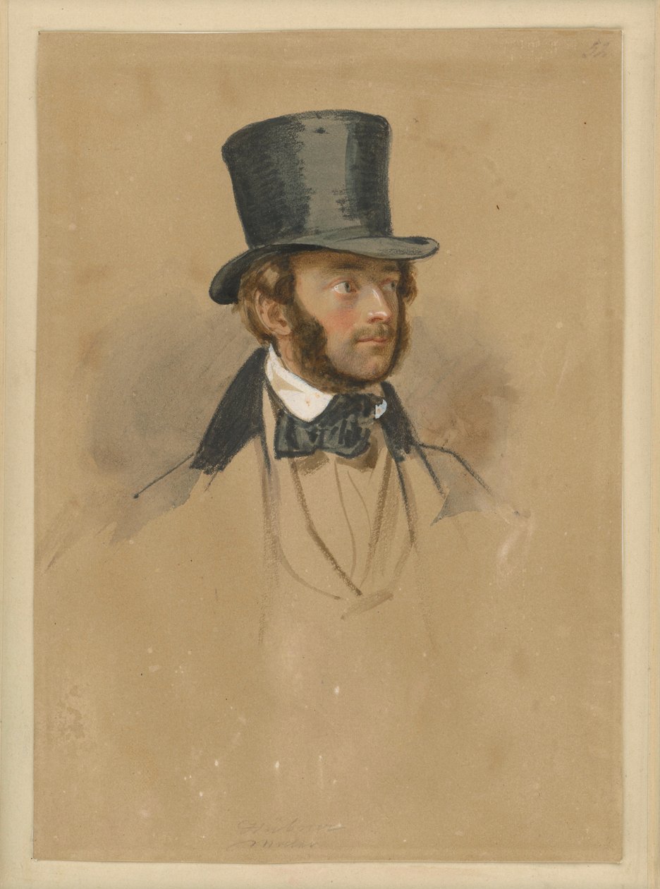 Julius Hübner door Franz Krüger