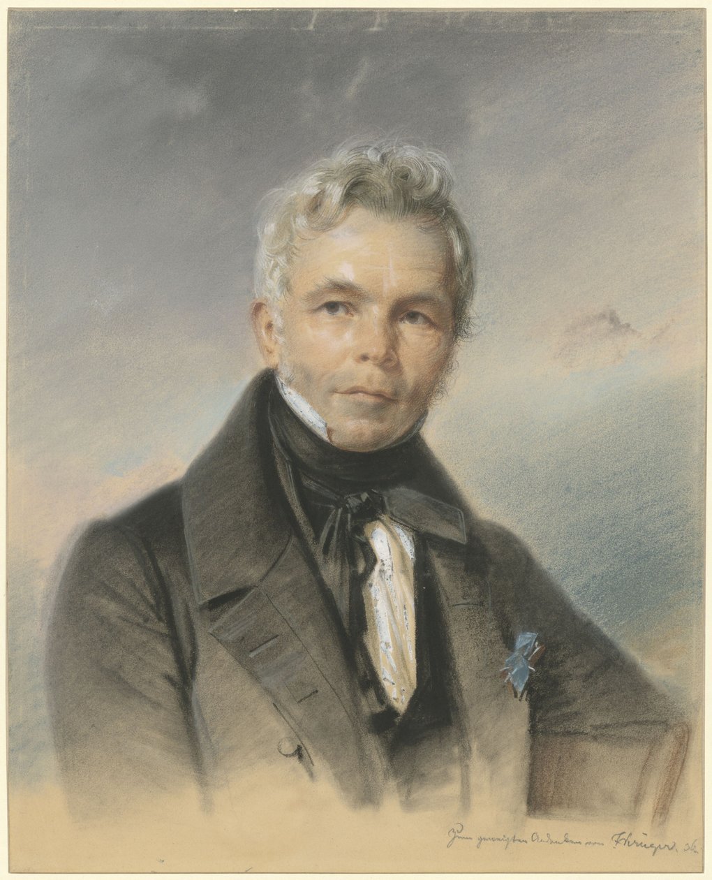 Karl Friedrich Schinkel door Franz Krüger