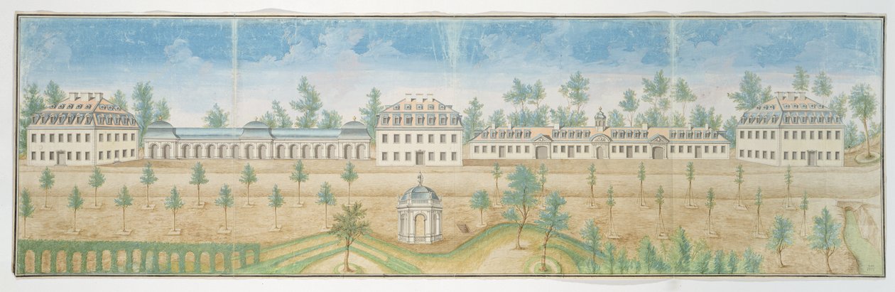 Wilhelmsbad door Franz Ludwig Cancrin