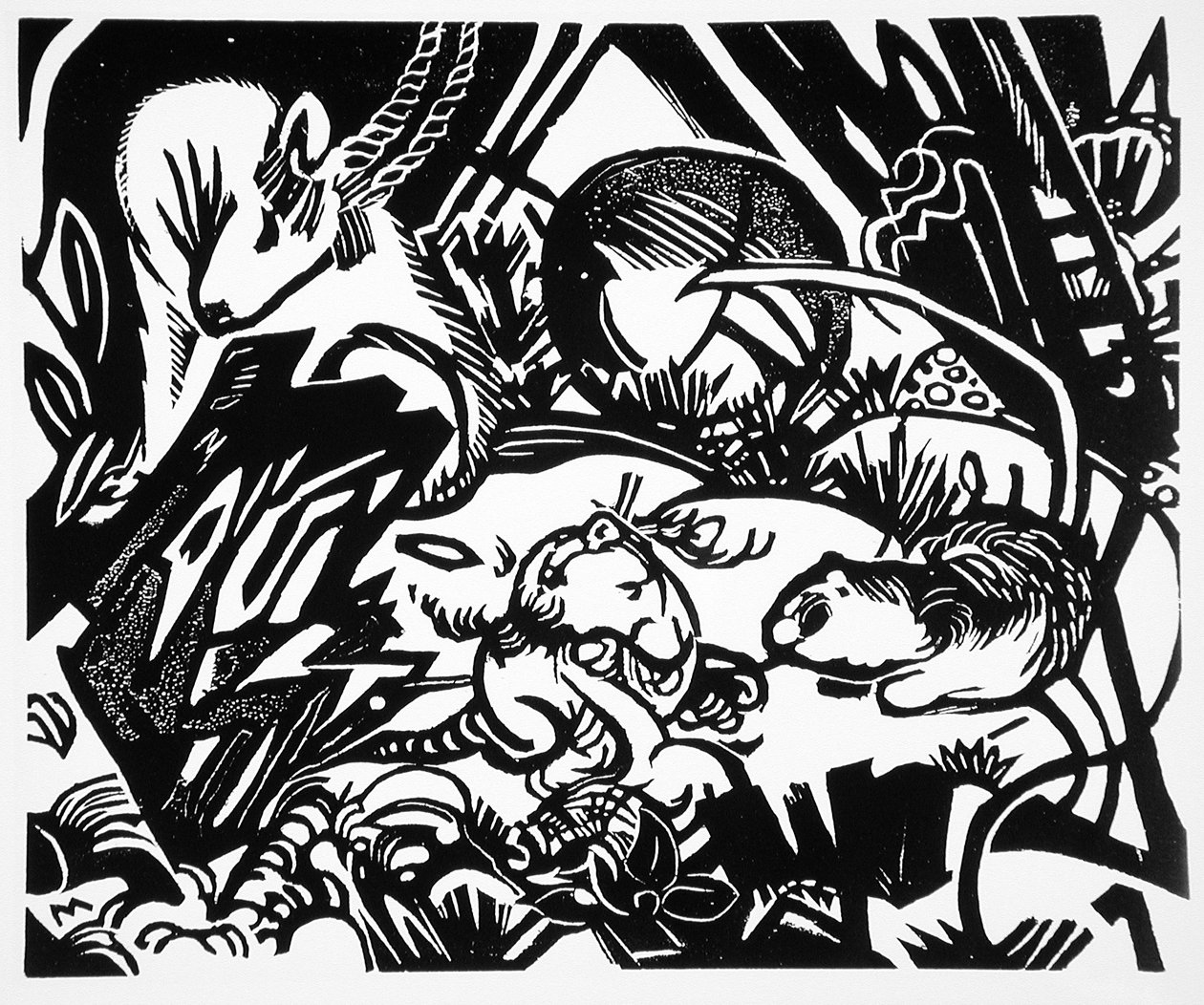 Dierenlegende door Franz Marc
