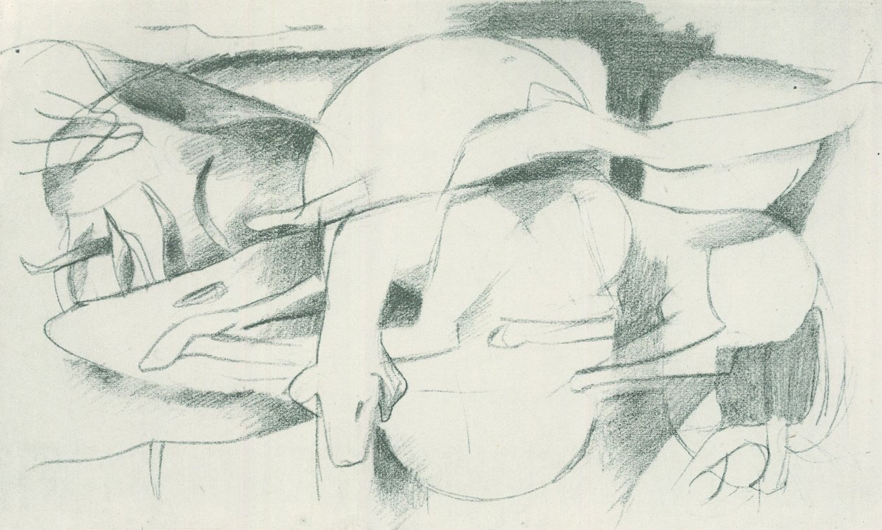 Franz Marc - Schetsboek uit het veld - Blad 04 door Franz Marc