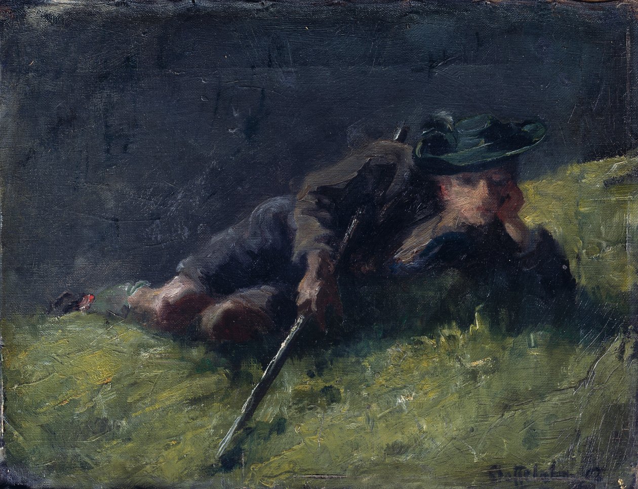 Herderjongen door Franz Marc