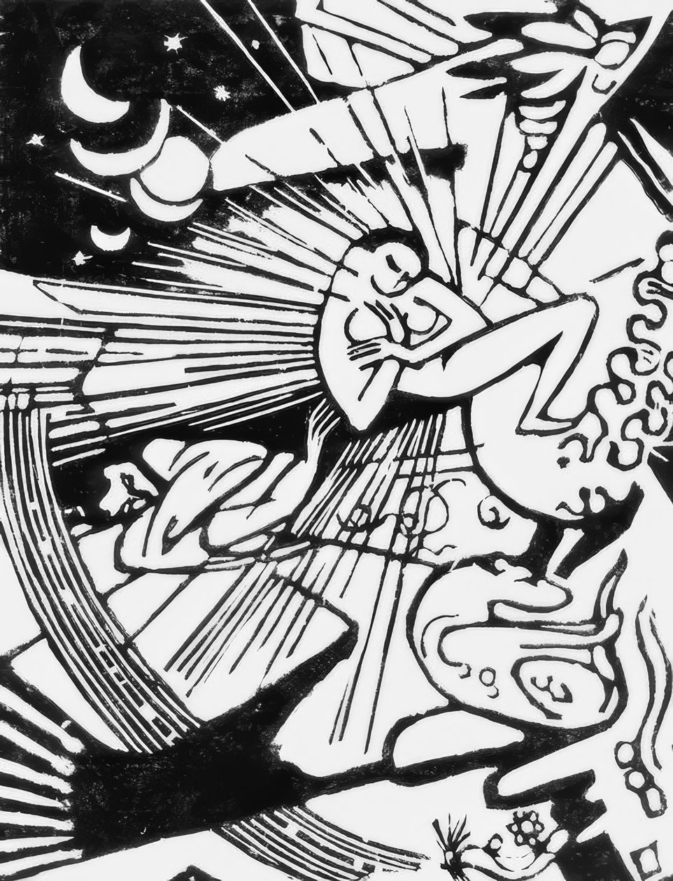Verzoening door Franz Marc