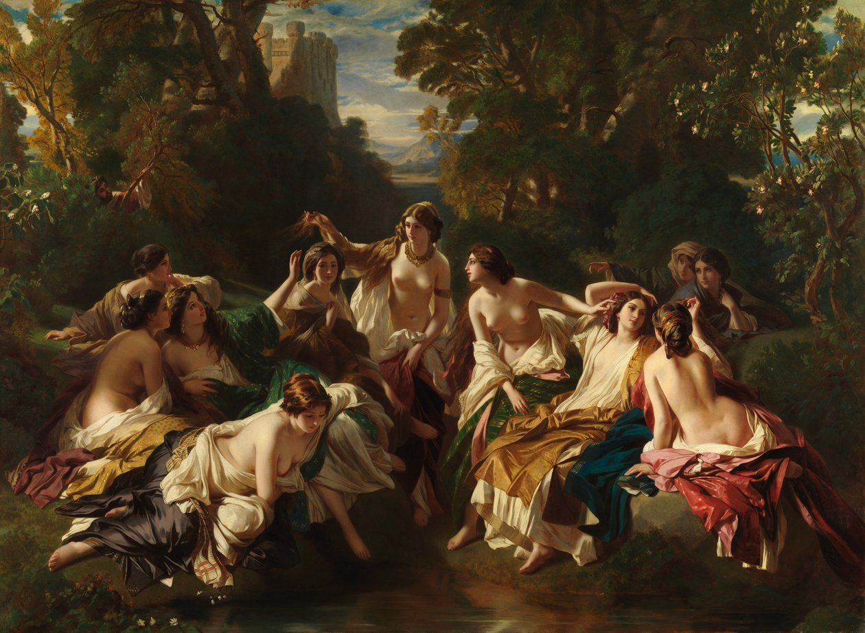 Florinda, 1853 door Franz Xaver Winterhalter