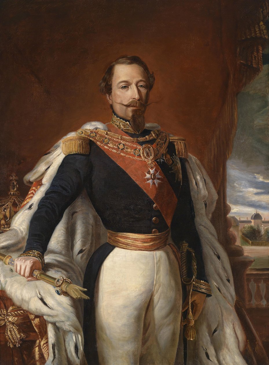 Portret van Keizer Napoleon III van Frankrijk 1808-1873 door Franz Xaver Winterhalter