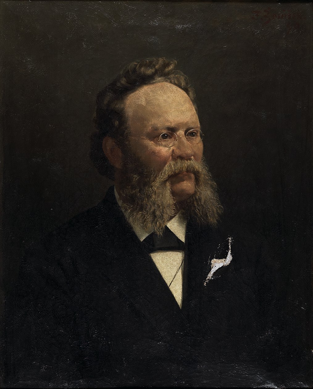 Minister Josef Jiříček door Franz Zenisek d. Ä.