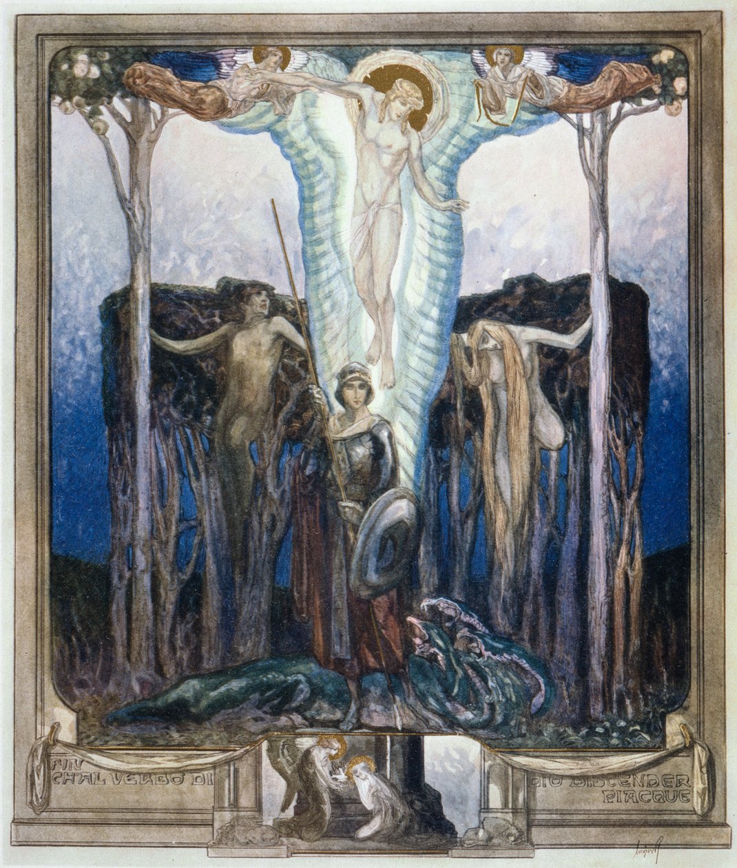 Illustratie uit Dante
