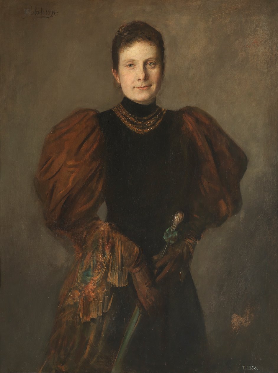 Infanta María de la Paz de Borbón, dochter van Isabella II door Franz von Lenbach