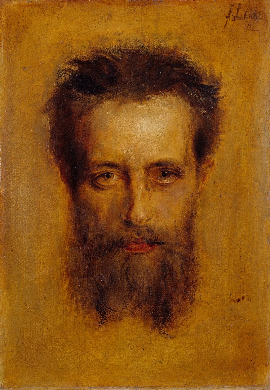 Buste van dirigent Hermann Levi door Franz von Lenbach