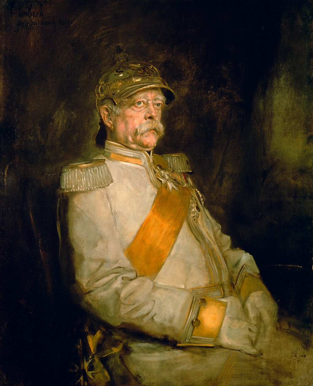 Otto, prins Bismarck door Franz von Lenbach