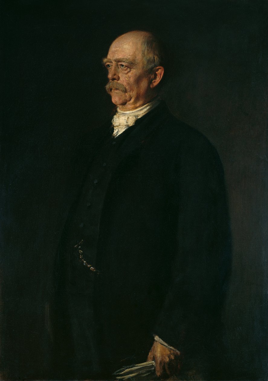 Otto von Bismarck door Franz von Lenbach