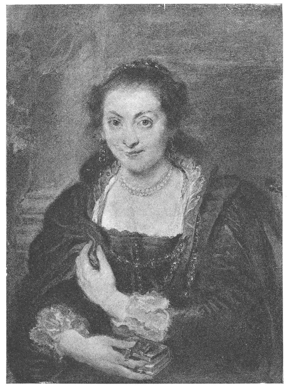 Portret van Isabella Brandt door Franz von Lenbach